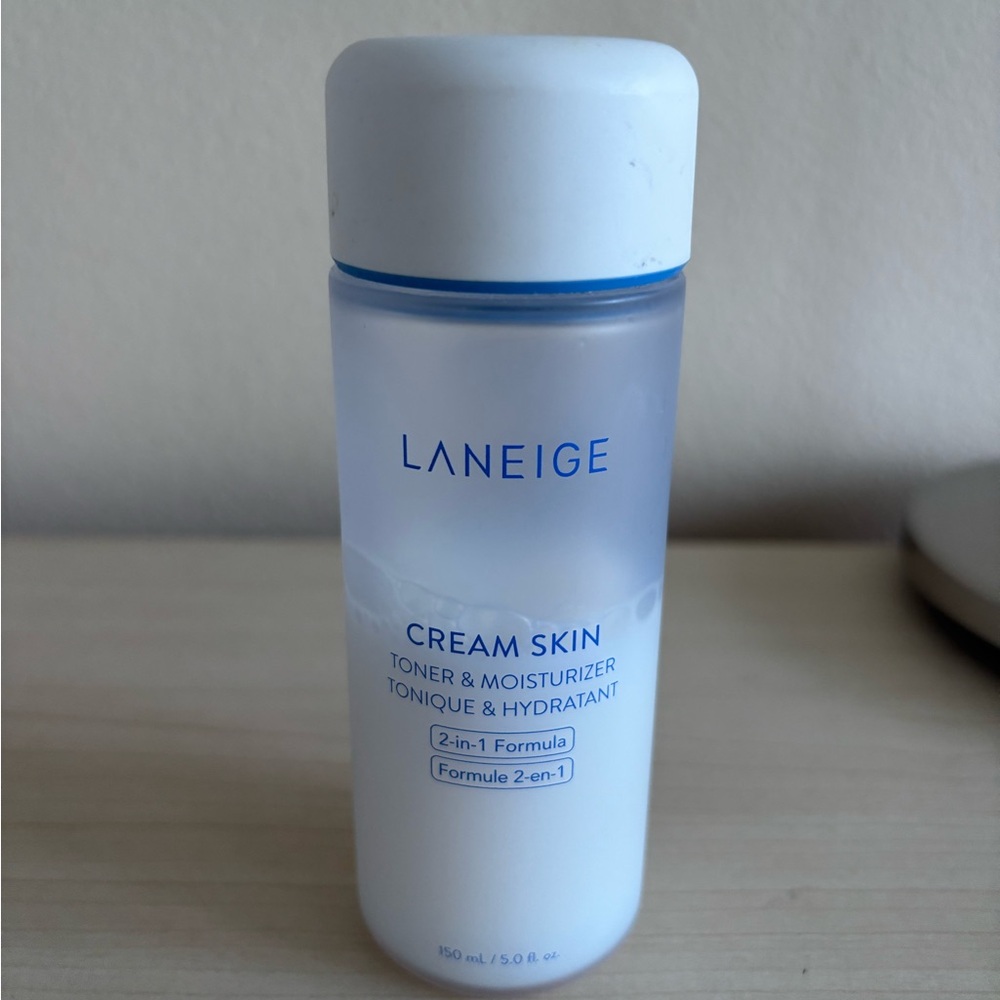 LANEIGE Cream Skin Toner & Moisturizer - White and Blue